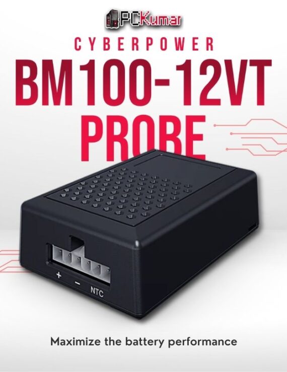 CyberPower BM100-12VT Probe for temperature and battery monitoring with easy installation and reliable performance.