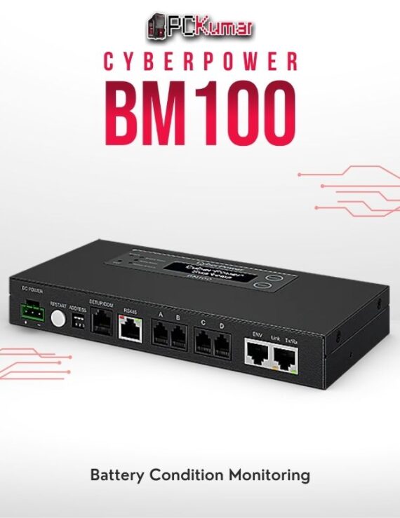 CyberPower BM100 Manager for centralized UPS monitoring and control with advanced diagnostic tools.