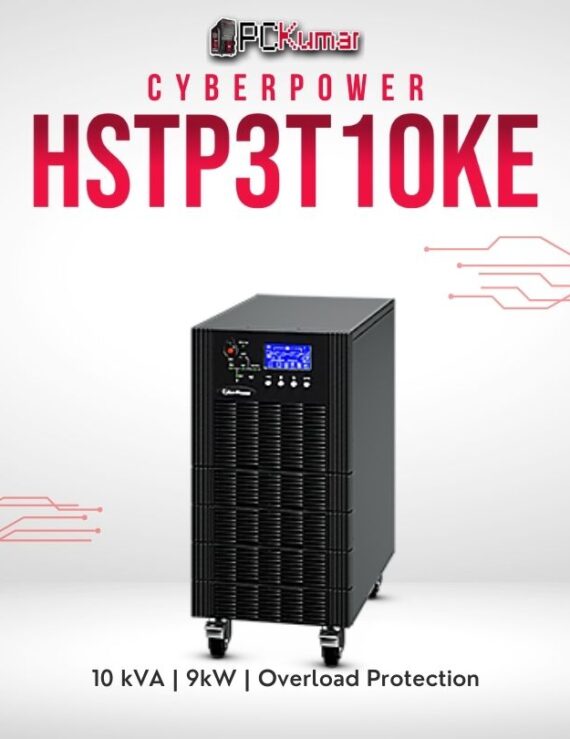CyberPower HSTP3T10KE 10kVA UPS with compact design, scalable power solutions, and industrial-grade reliability.
