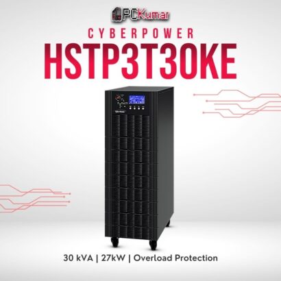 CyberPower HSTP3T30KE 30kVA UPS with scalable power solutions, zero transfer time, and industrial-grade durability.