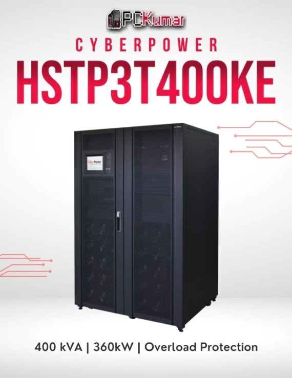 CyberPower HSTP3T400KE 400kVA UPS featuring high-capacity power delivery, double-conversion, and scalable runtime.