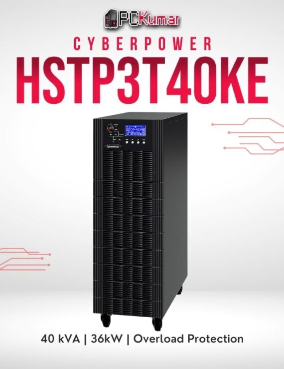 CyberPower HSTP3T40KE 40kVA UPS featuring scalable backup power, double-conversion technology, and industrial-grade reliability.