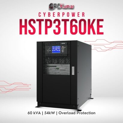 CyberPower HSTP3T60KE 60kVA UPS with scalable runtime, double-conversion technology, and robust performance.