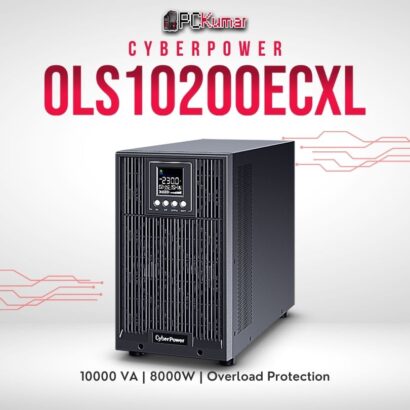 CyberPower OLS10200ECXL-IN 10200VA UPS with scalable runtime, double-conversion, and industrial-grade reliability.