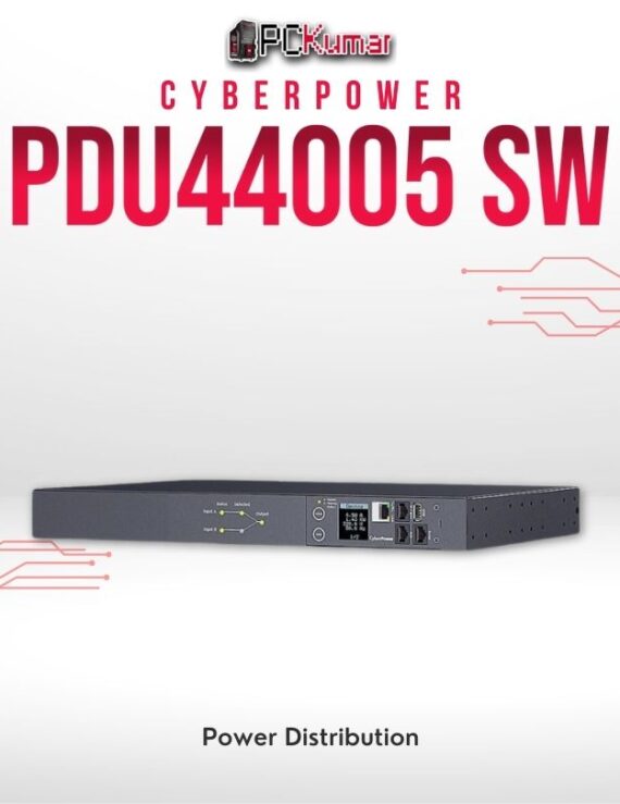 CyberPower PDU44005 SW with switched power management, remote control, and rack-mount design.