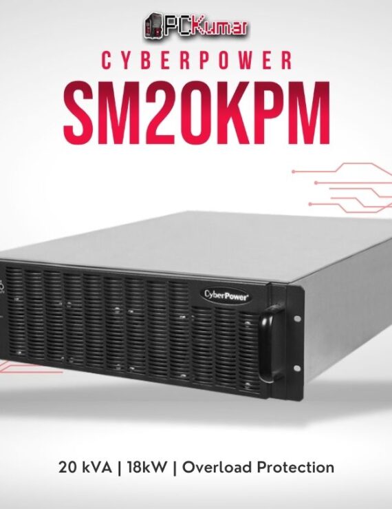 CyberPower SM20KPM UPS Module with modular design, scalable power, and high-efficiency double-conversion.