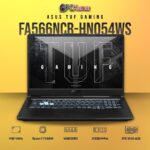 ASUS TUF A15 FA566NCR-HN054WS gaming laptop with Ryzen 7 and RTX 3050.