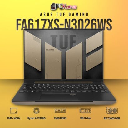 ASUS TUF Gaming A16 Advantage Edition FA617XS-N3026WS with Ryzen 9 and RX 7600S.