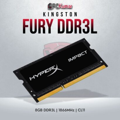 Kingston HyperX Impact 8GB DDR4 SO-DIMM RAM with 1866MHz speed for laptops.