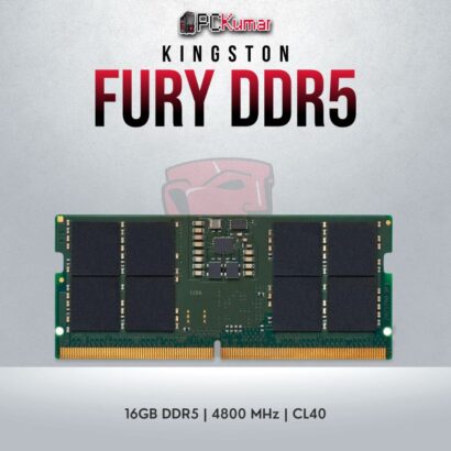 Kingston Fury DDR5 16GB SO-DIMM RAM with 4800MT/s speed for professionals.