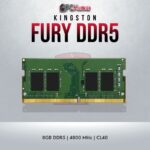 Kingston Fury DDR5 8GB SO-DIMM RAM with 4800MT/s speed for laptops.