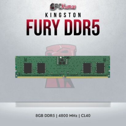 Kingston Fury DDR5 8GB desktop RAM with 4800MT/s speed for smooth multitasking.