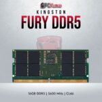 Kingston Fury DDR5 16GB SO-DIMM RAM with 5600MT/s for ultra-fast performance.
