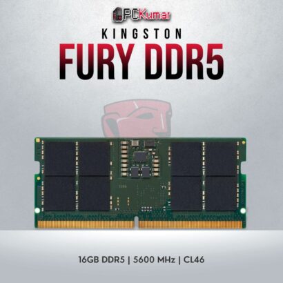 Kingston Fury DDR5 16GB SO-DIMM RAM with 5600MT/s for ultra-fast performance.