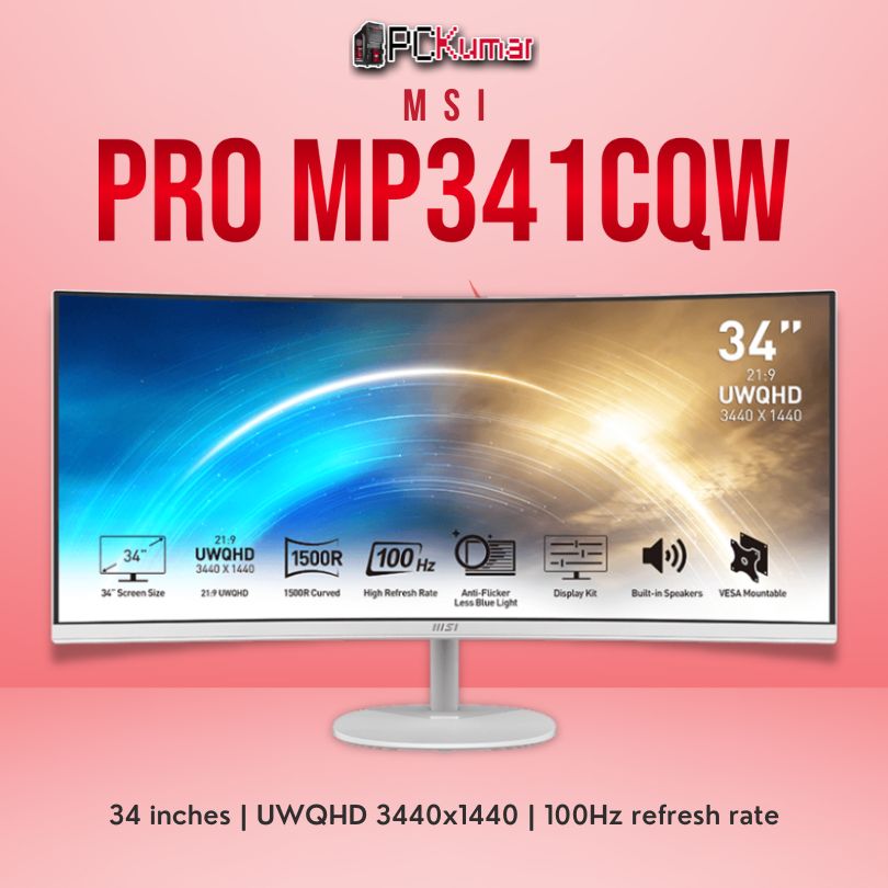MSI Monitor PRO MP341CQW