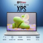Dell XPS (9340) laptop featuring Ultra 7 processor, 32GB RAM, 1TB SSD, and 13.4" 3K+ OLED Touch Display.