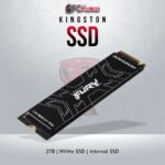Kingston Fury Renegade PCIe Gen 4 NVMe SSD 2TB with 7300MB/s read and 7000MB/s write speeds.