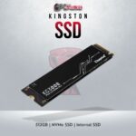 Kingston KC3000 512GB PCIe Gen 4 NVMe SSD with 7000MB/s read and 3900MB/s write speeds.