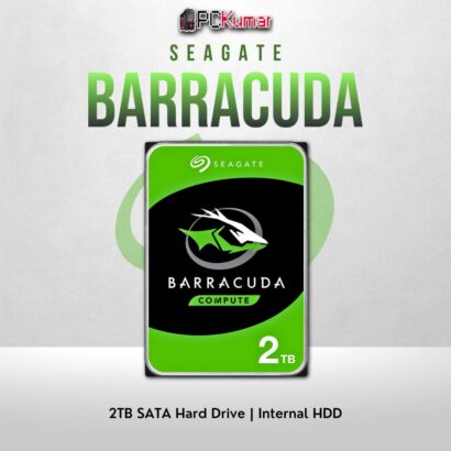 Seagate Barracuda 2TB desktop HDD with SATA interface and reliable design.