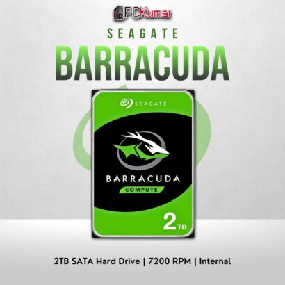 Seagate Barracuda 2TB desktop HDD with SATA 6Gb/s interface and 7200 RPM speed.