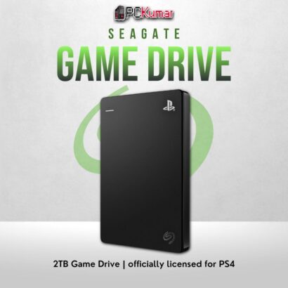 Seagate Game Drive 2TB HDD for PS4 with USB 3.0 compatibility and portable design.