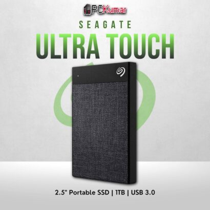 Seagate 1TB Backup portable HDD with USB-C, USB 3.0, and encryption features.