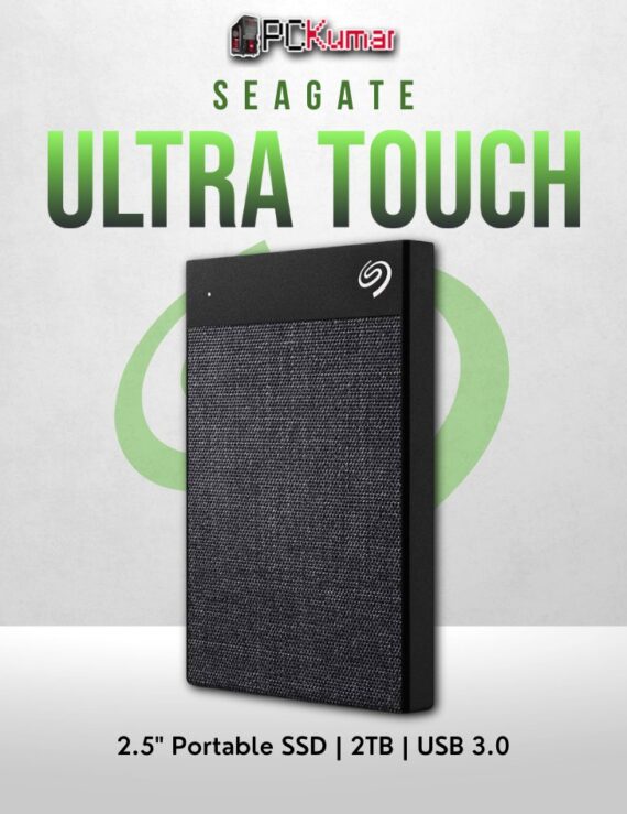 Seagate 2TB Backup portable HDD with USB-C, USB 3.0, and encryption for secure backups.