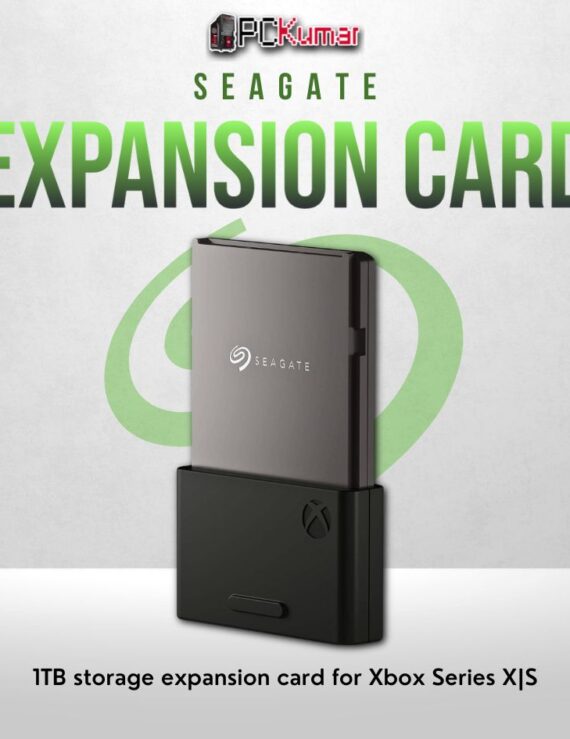 Seagate Expansion Card 1TB for Xbox Series X|S with optimized storage performance.