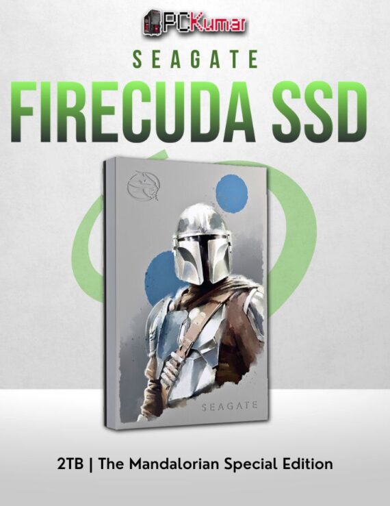 Seagate FireCuda 2TB gaming SSD with high-speed performance and durable design.