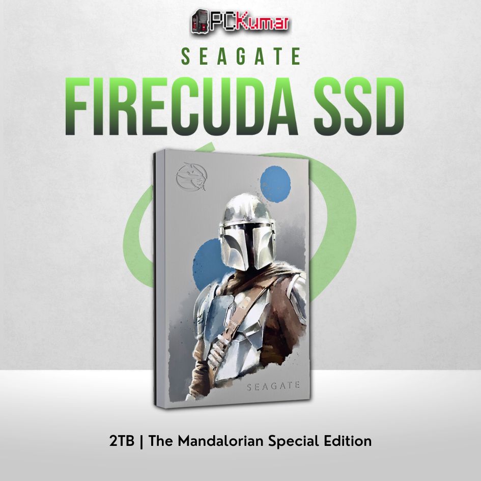 Seagate FireCuda 2TB gaming SSD with high-speed performance and durable design.