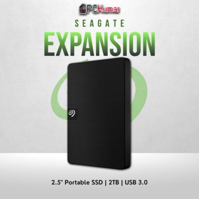 Seagate 2TB Expansion portable HDD (STKM Series) with USB 3.0 connectivity.