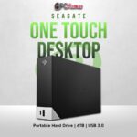 Seagate One Touch 6TB desktop HDD with USB 3.0 and durable design.