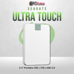 Seagate 2TB New Ultra Touch HDD with advanced security features and USB-C connectivity.