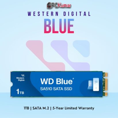 WD Blue 3D NAND 1 TB SATA M.2 SSD for reliable performance.