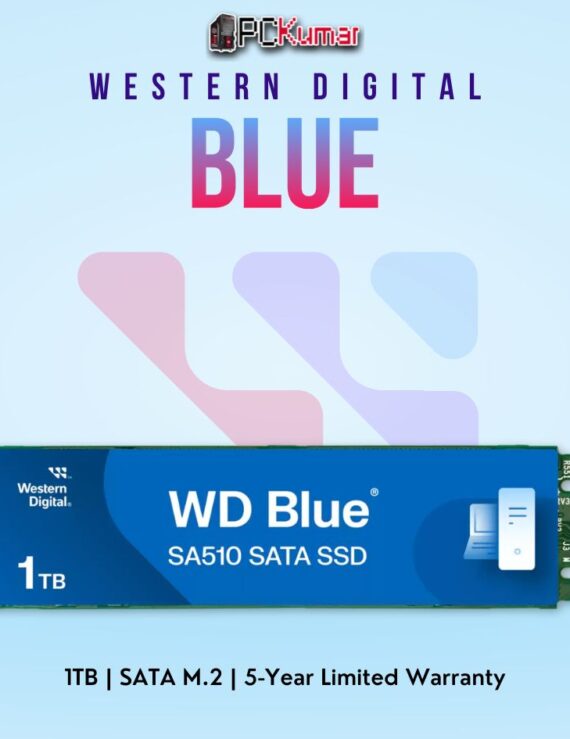 WD Blue 3D NAND 1 TB SATA M.2 SSD for reliable performance.
