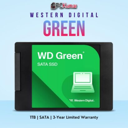 WD Green 3D NAND 1 TB SATA SSD with cost-efficient design.