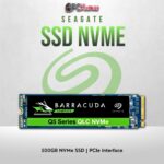 Seagate FireCuda 500GB PCIe Gen 3 NVMe SSD with high-speed performance.