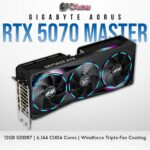 Gigabyte AORUS GeForce RTX™ 5070 MASTER 12GB GDDR7  NVIDIA
