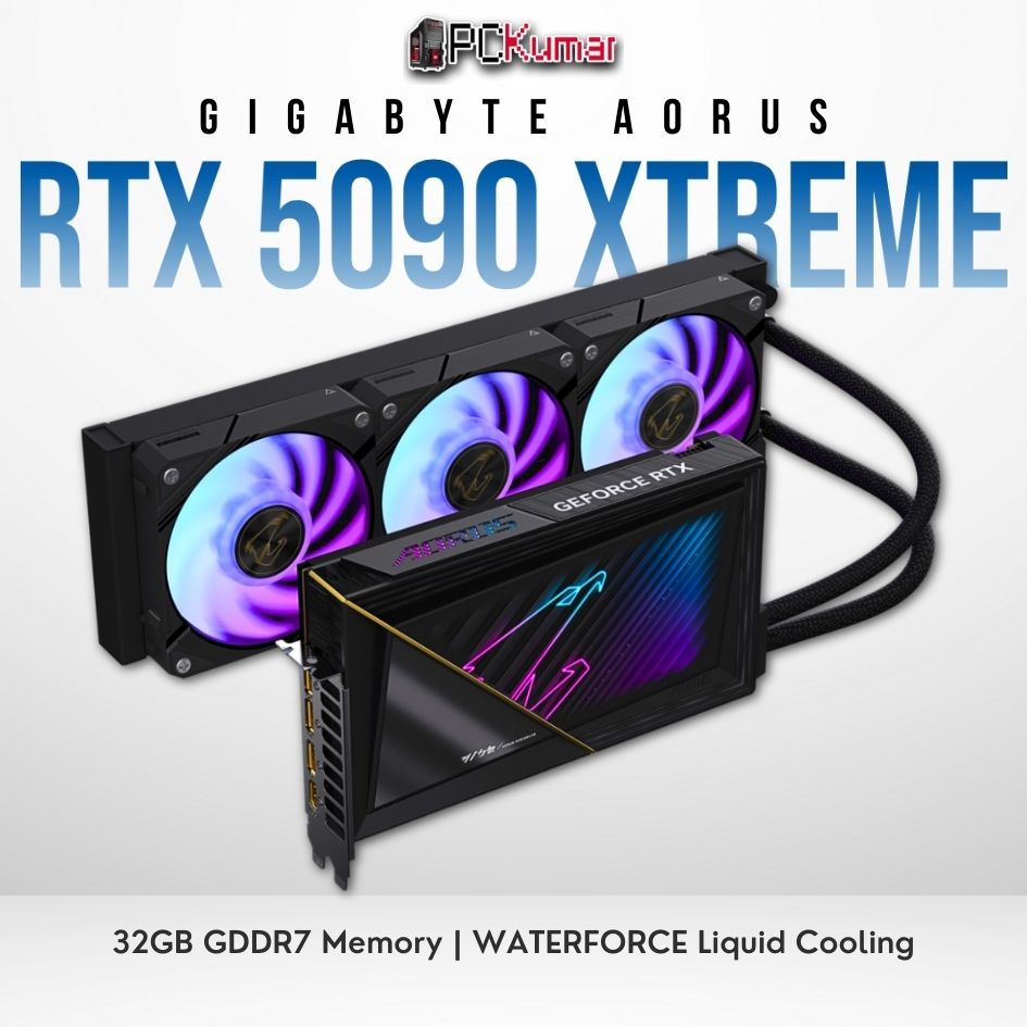 Gigabyte AORUS GeForce RTX™ 5090 XTREME WATERFORCE 32GBB NVIDIA