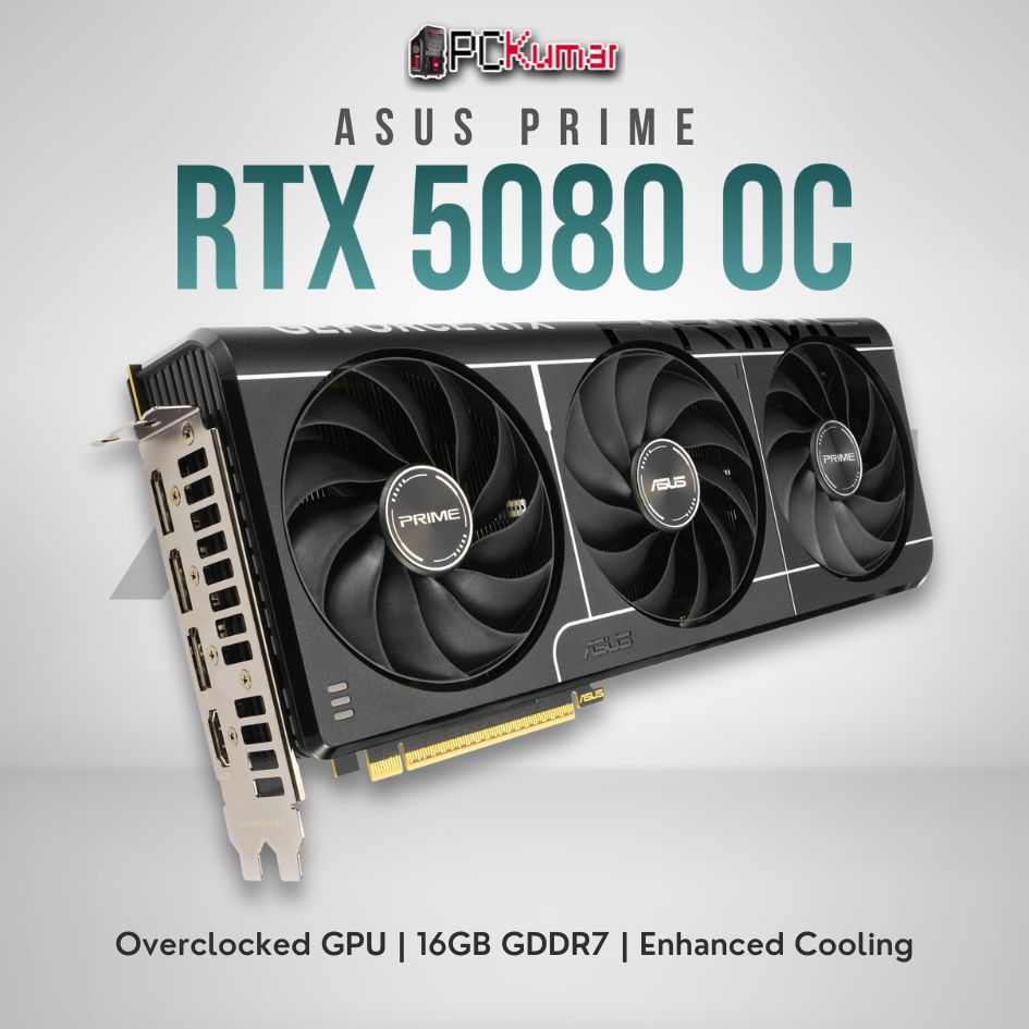 ASUS Prime GeForce RTX™ 5080 OC Edition 16GB GDDR7 NVIDIA