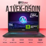 MSI Cyborg 15 A1VEK-050IN laptop featuring Core 7 155H, RTX 4050, 16GB RAM, 1TB storage, and a 15.6-inch FHD 144Hz display.