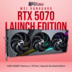 MSI GeForce RTX™ 5070 12GB VANGUARD SOC LAUNCH EDITION NVIDIA