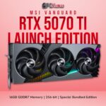 MSI GeForce RTX™ 5070 Ti 16GB VANGUARD SOC LAUNCH EDITION NVIDIA