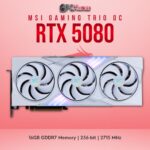 MSI GeForce RTX™ 5080 16GB GAMING TRIO OC WHITE NVIDIA