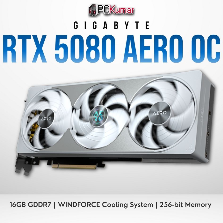 Gigabyte GeForce RTX™ 5080 AERO OC SFF 16GB NVIDIA