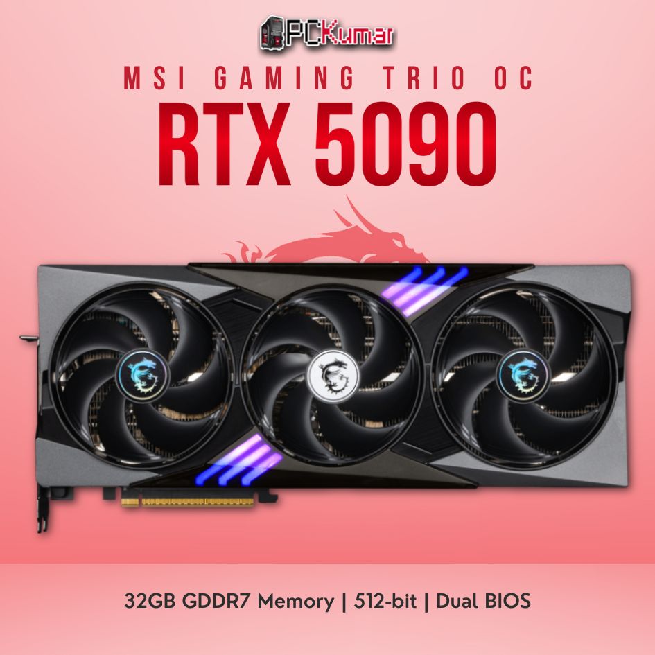 MSI GeForce RTX™ 5090 32GB GAMING TRIO OC