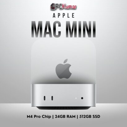 Apple Mac Mini M4 Pro with 12-core CPU, 16-core GPU, 24GB RAM, and 512GB SSD