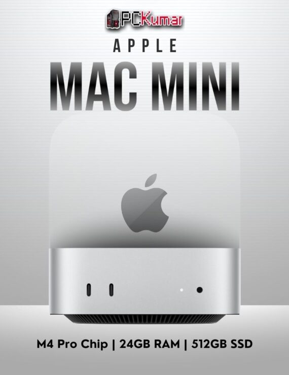 Apple Mac Mini M4 Pro with 12-core CPU, 16-core GPU, 24GB RAM, and 512GB SSD