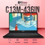 MSI Modern 14 C13M-436IN laptop with i5-1335U, UMA, 16GB RAM, 512GB storage, and a 14-inch FHD display.