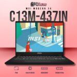 MSI Modern 14 C13M-437IN laptop with i5-1335U, UMA, 8GB RAM, 512GB storage, and a 14-inch FHD display.